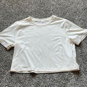 Fabletics cropped workout tee